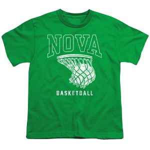 Northern Virginia Community College Basketball Hoop Kids T-Shirt For Youth Kelly Green - 1 of 4
