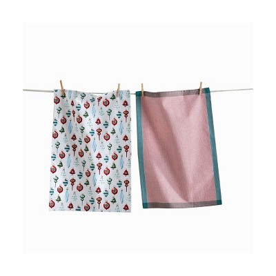 TAG Vintage Ornament Dishtowel S/2