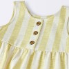 Baby Girls' Striped Dress - Cloud Island™ - 3 of 4
