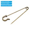 Unique Bargains Large Metal Sturdy Sewing Safety Pins for Blankets 20 Pcs - 4 of 4