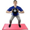 CanDo, Firm Medicine Ball, 8" Diameter, Yellow, 2 lbs. - 3 of 3