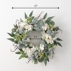 Sullivans Artificial Hydrangea Foliage Wreath - 2 of 2