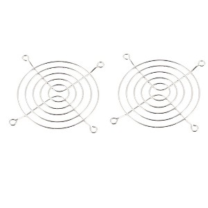 Unique Bargains 2 Pcs Cooling Fan Finger Guard Grill Metal Wire 65mm for Computer CPU - 1 of 4