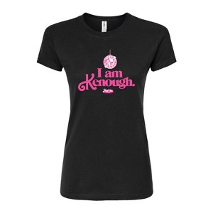 Women's - Barbie - I Am Kenough Disco Ball Juniors Fitted Graphic T-Shirt - 1 of 2