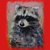 Girl's Design By Humans RACCOON By creese T-Shirt - 2 of 2