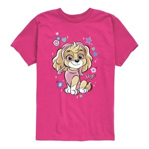 Boys' - Paw Patrol - Smile Skye Short Sleeve Graphic T-Shirt - 1 of 4