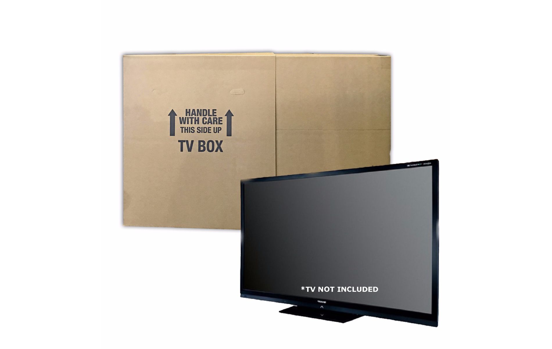 UBMOVE Pack of 2 TV Moving Boxes Fits Monitors Up to 70"