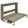 Polibi Queen Murphy Cabinet Bed with Vanity Desk, Mirror & Drawers - 4 of 4