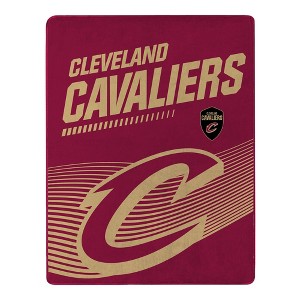 Sweet Home Collection NBA Cleveland Cavaliers Microfiber Plush Throw Blanket - 1 of 4