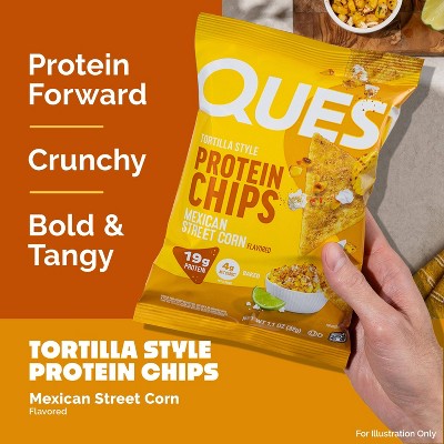 Quest Nutrition Mexican Street Corn Protein Tortilla Chips - 19g Protein - 1.1oz/8ct