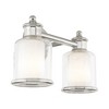 Livex Lighting Middlebush 2 - Light Vanity in  Polished Nickel - 4 of 4