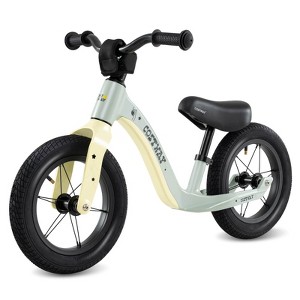 Safstar 12 Inch Toddler Balance Bike, No Pedal Training Bicycle w/ Adjustable Seat Height, Indoor Outdoor Kids Push Bike, Gift for Kids 3+ Years Old - 1 of 4
