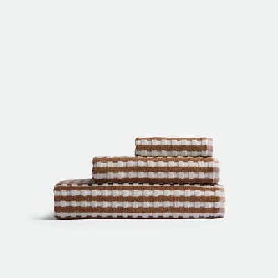Terry Check Bath Towel