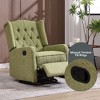 CAVINAS Rocking Recliner Chair, 360 Degree Swivel Chair, Nursery Rocking Chair, Modern Glider Chair, Modern Rocking Swivel Recliner Chair - 2 of 4