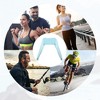 Unique Bargains Women Golf Polyester Soft Sun Protection Cooling Sleeve with Finger Hole - 2 of 4