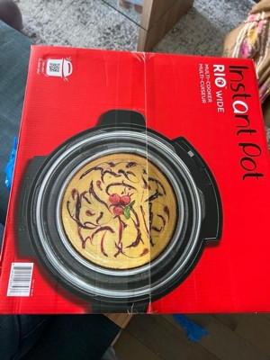 Instant Pot Rio Wide 7.5qt 7-in-1 Electric Pressure Cooker & Multi ...