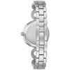 Bulova Ladies' Silver Stainless Steel Crystal Accent Quartz Watch, Blue Dial, 32mm - 3 of 4