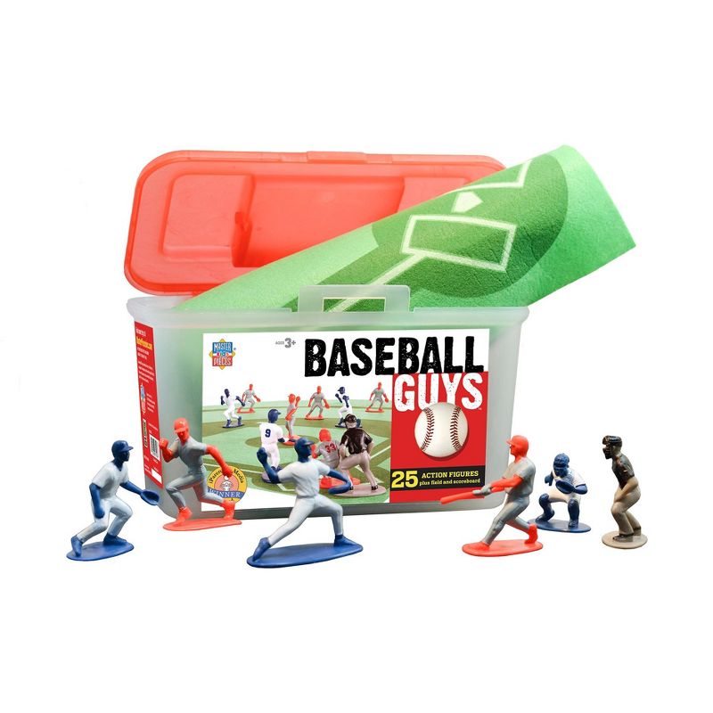 MasterPieces Sports Guys Action Figure Set - Baseball Guys 25 Pieces, 2 of 5