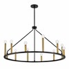 Lark Lazlo 12 - Light Chandelier in  Black - 3 of 4