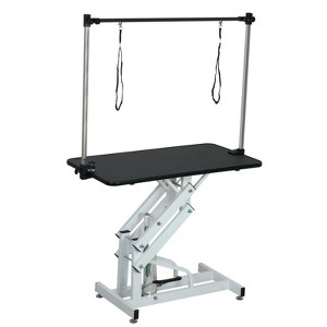 Bencmate Pet Grooming Tools Foldable Pet Grooming Table for Pet Large Dogs and Cats with Adjustable, Bathing Station, Black, 42.5"*23.5"*67" - 1 of 4