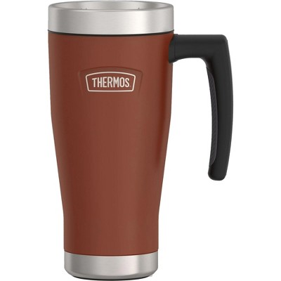 THERMOS Stainless King Vacuum-Insulated Travel Mug, 16 Ounce, Matte Steel