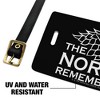 Game Of Thrones The North Remembers Luggage ID Tags Set of 2 - 4 of 4
