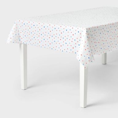 4th of July USA Star Print Table Cover - Spritz™
