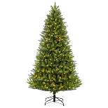 6.5ft Pre-lit Artificial Christmas Tree Geneva Fir