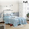 HLC.ME Printed Kids Bed Sheets Set - Wrinkle Resistant & Ultra Soft - Fits Mattresses up to 15 Inches Deep - 3 of 4