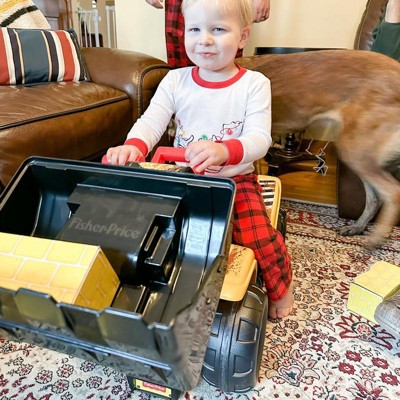 Fisher price ride on deals construction truck