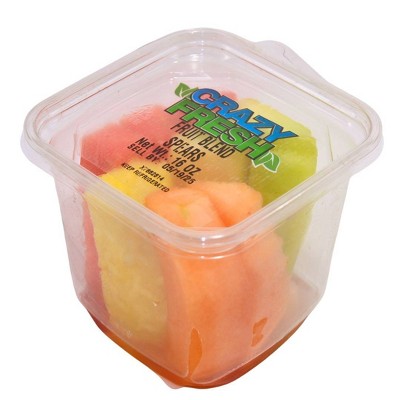 Crazy Fresh Four Fruit Blend Spears - 15oz