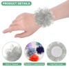 Unique Bargains Mesh Fabric Full Chiffon Flowers for DIY 12 Pcs - 2 of 4