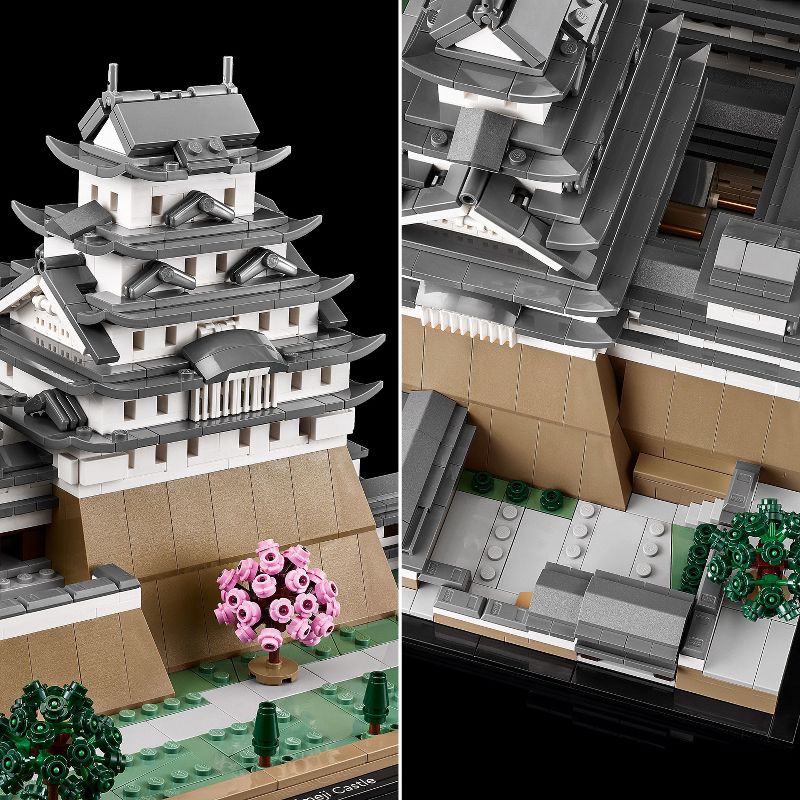 LEGO Architecture Landmarks Collection: Himeji Castle Collectible Model Kit 21060, 4 of 8