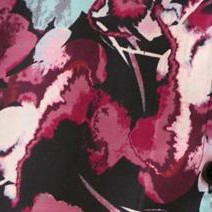 midnight berry painterly floral