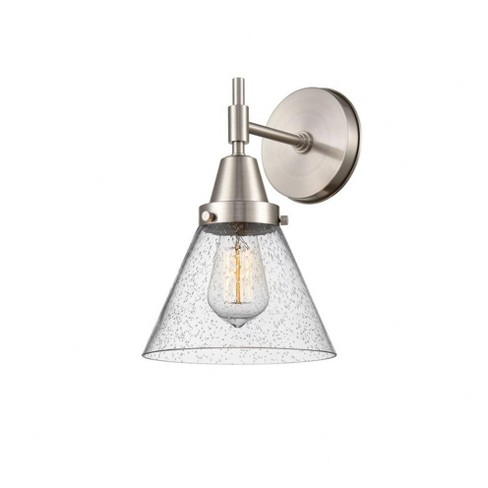 Innovations Lighting Cone 1 - Light Sconce in  Satin Nickel - image 1 of 1