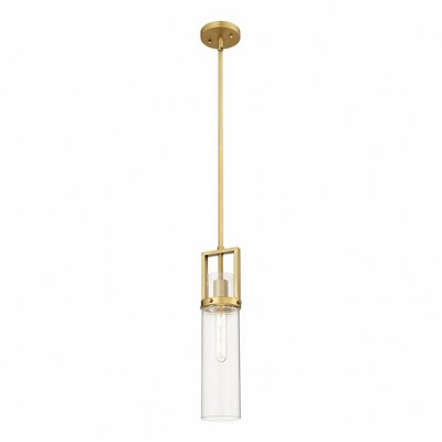 Utopia - 1 Light Pendant In Contemporary Style-17.63 Inches Tall and 4.25 Inches Wide