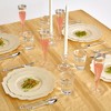 Silver Spoons Elegant Disposable Plastic Plates for Party, Heavy Duty Ivory Disposable Plate Set, (10 PC) - Baroque - 3 of 4