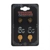 Adult Dungeons & Dragons Symbols Stud Earrings Set - 2 of 2