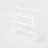 Folding Steel Drying Rack White - Brightroom™: Collapsible Clothes Dryer, 308 Surface Area, 20lb Capacity - 3 of 3