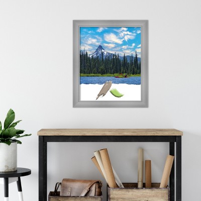 Polished Nickel 20x24 Wood Picture Frame