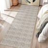 Washable Modern Printed Rug Non Slip Low Pile Rug Soft Contemporary Throw Floor Cover Foldable Indoor Carpet for Living Room Bedroom Playroom - 4 of 4