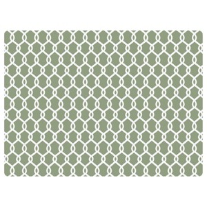 3'x4' Chain Link 9 to 5 Desk Chair Mat - Bungalow Flooring - 1 of 4