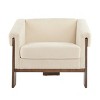 Mid-Century Modern  Armchair,Accent Chair With Deep Cushions,Accent Chair For Bedroom,Armchairs For Living Room-Cuddlewood - 3 of 4