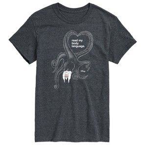 Men's - Disney Villains - Read My Body Language Ursula Short Sleeve Graphic T-Shirt - 1 of 4