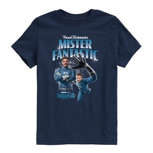 Boys' - Marvel - Fantastic Four Mister Fantastic Collage Short Sleeve Graphic T-Shirt - 1 of 4