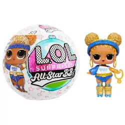 LOL Surprise All-Star Sports Series 4 Summer Games Sparkly Dolls with 8 Surprises