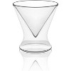 LEMONSODA Double-Walled Stemless Martini Glasses  - 8oz - 3 of 4