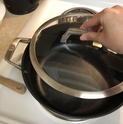 Zwilling Non-stick 4.5-qt Aluminum Perfect Pan With Lid And Handle Helper :  Target