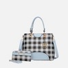 MKF Collection Gabriella Checkers Handbag with Wallet by Mia K - 2 of 3