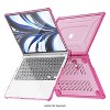 SaharaCase Heavy-Duty Raider Series 13.6" Laptop Case with Stand Shock Absorbing Desert Rose - 2 of 4